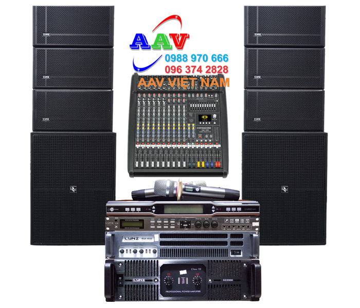 Dàn âm thanh hội trường, đám cưới, sự kiện VH-HT001